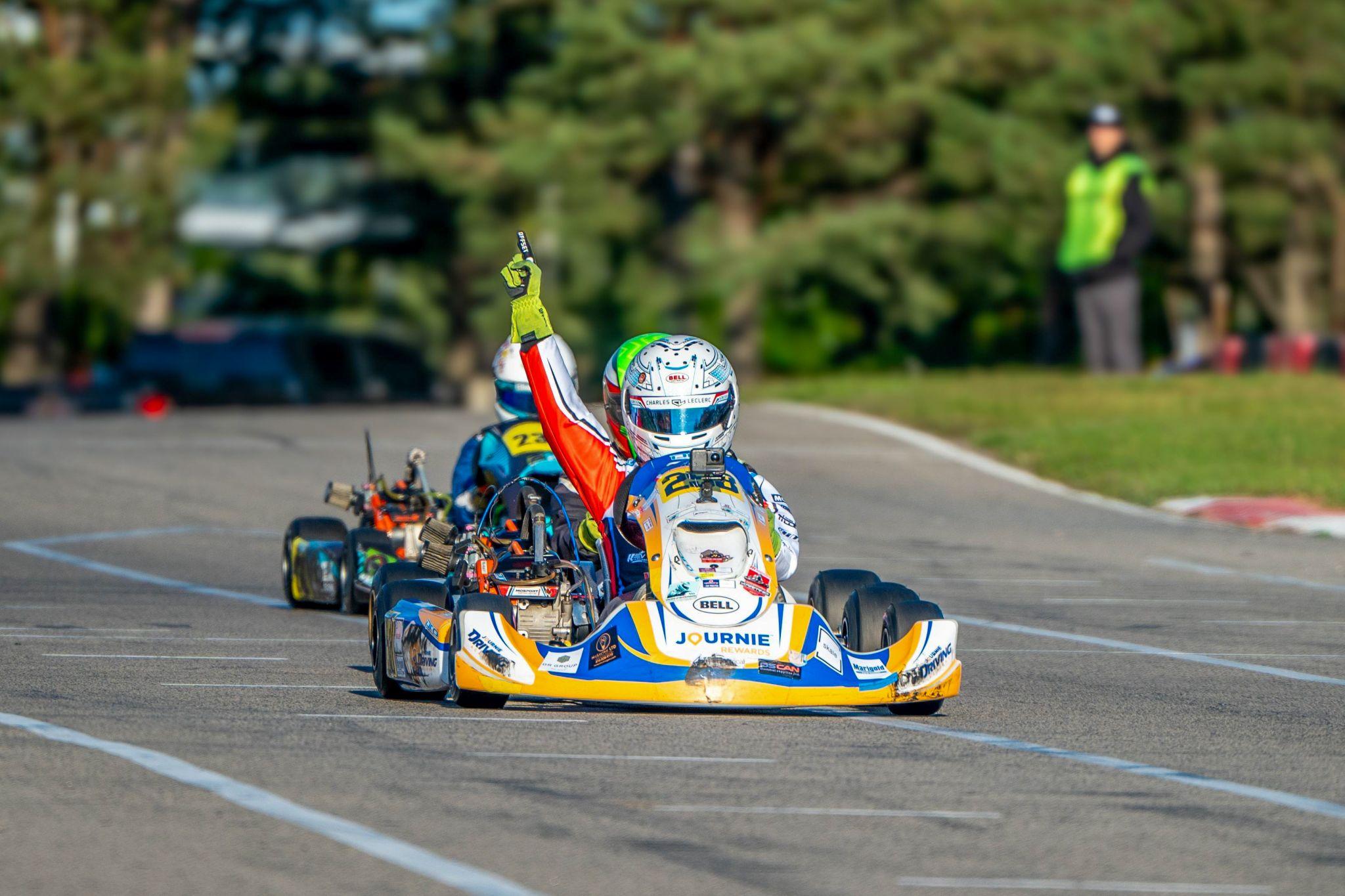 Journie Driving Academy’s Sloan Sterling wins 2024 MIKA Junior Briggs Championship